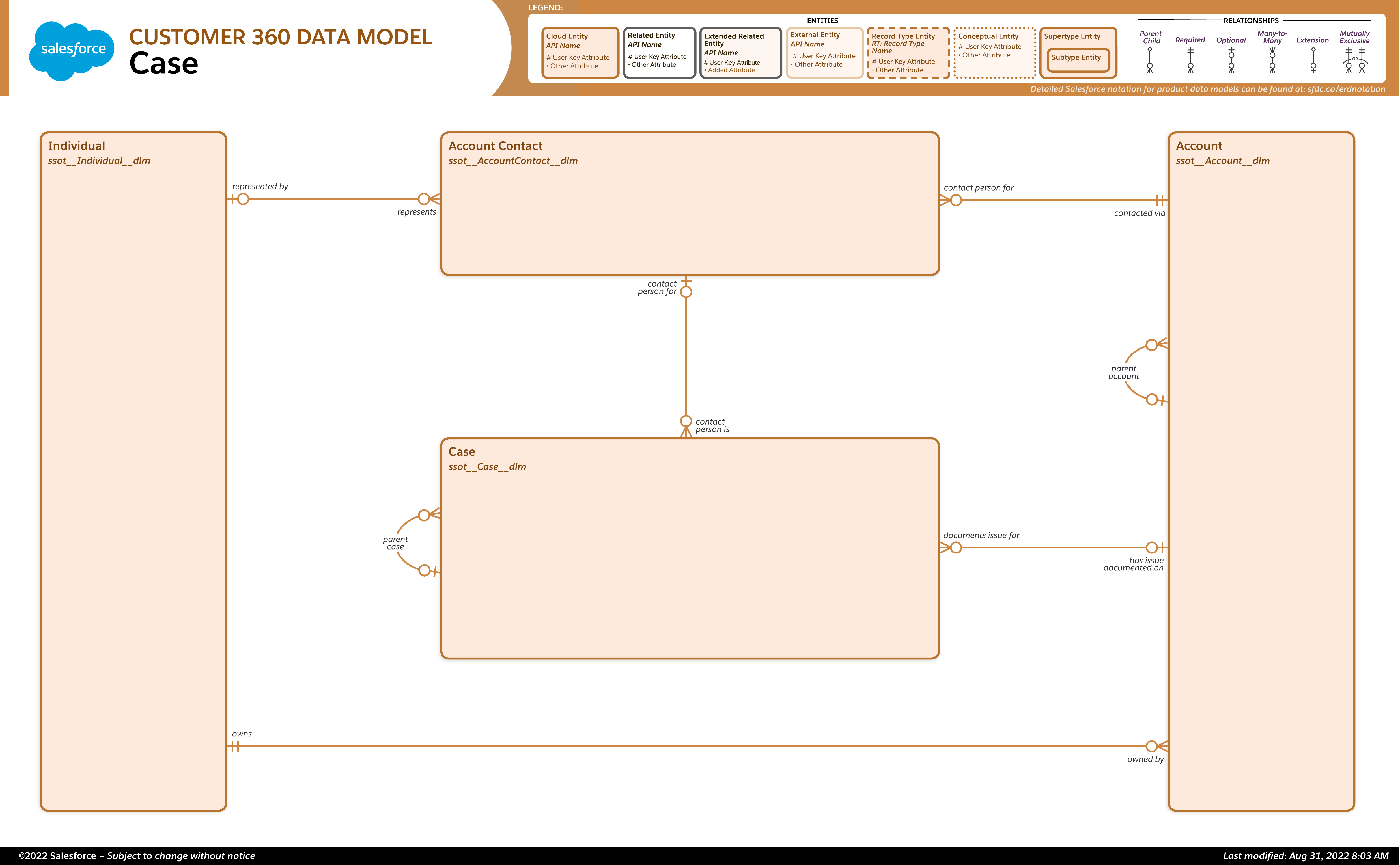 Customer Data Platform Case Data Model